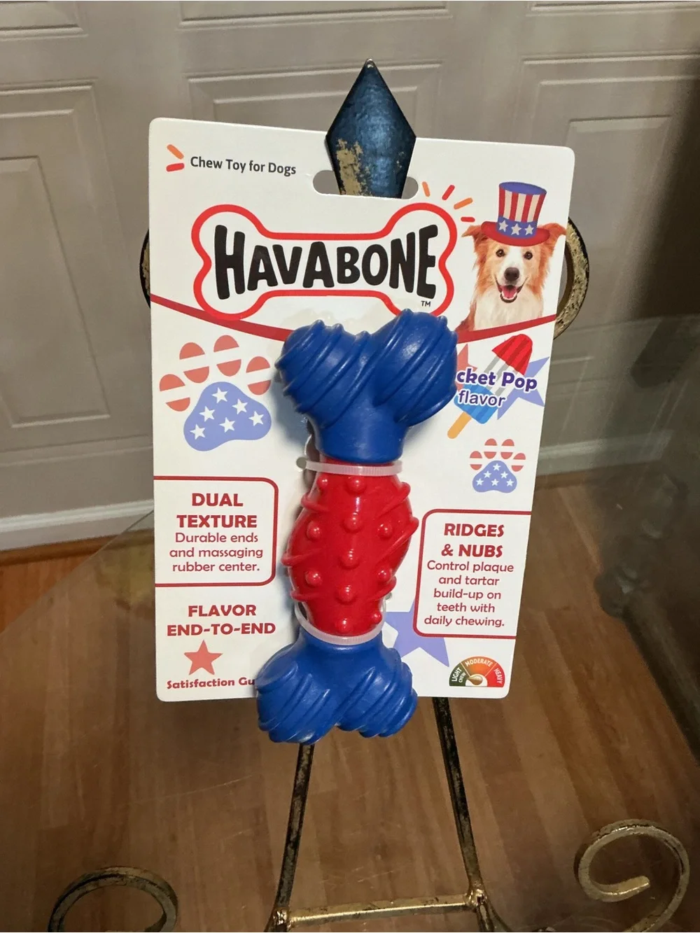 Havabone Dental Bone - Made with Bamboo Fiber and a Massaging Rubber 5.5